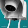 Фен для волос Meyvel MF7-1800 (Белый)